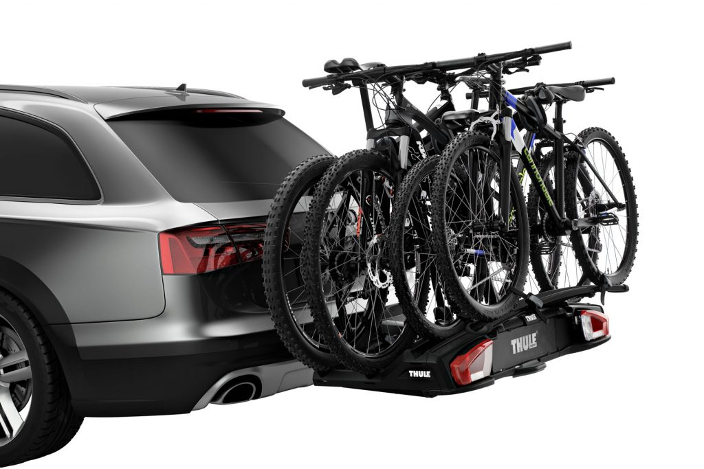 Fahrradträger THULE VeloSpace mieten für 3 oder 4 Fahrräder